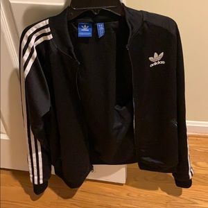 adidas black/white jacket